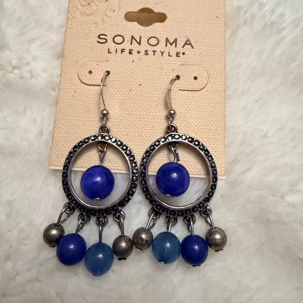 Sonoma-goods-for-life Women's Silver and Blue Jewellery
